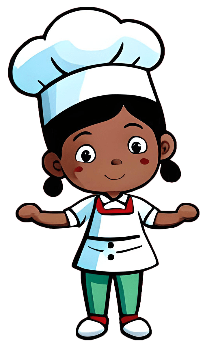 Chef hat confeitaria mascote clipart transparent 2