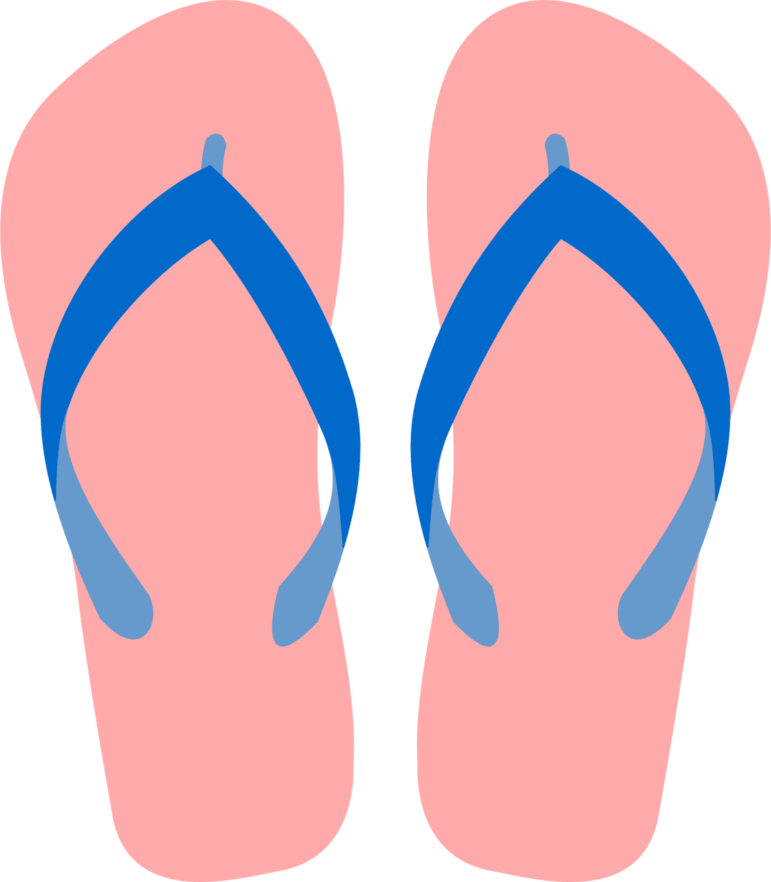 This design of flipflops flip flop clipart clip art