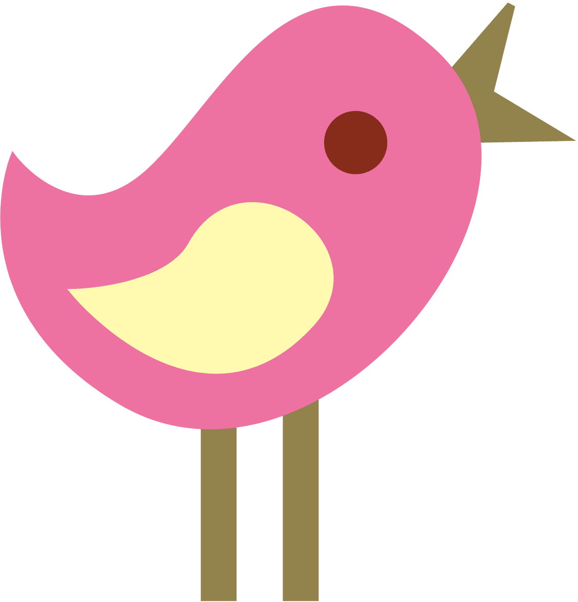 Arts cute tweet birds clipart graphics transparent