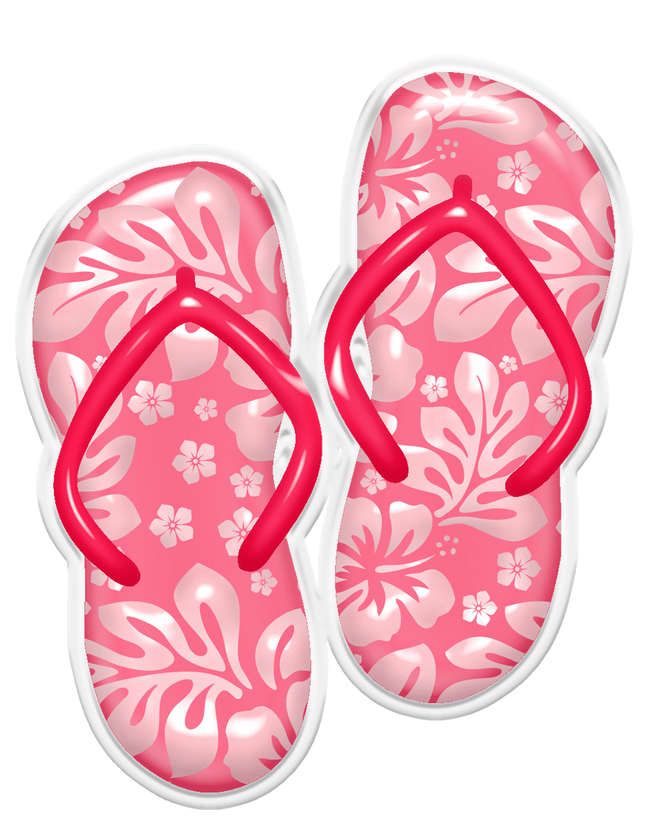 Flip flop pin page clipart clip art 2