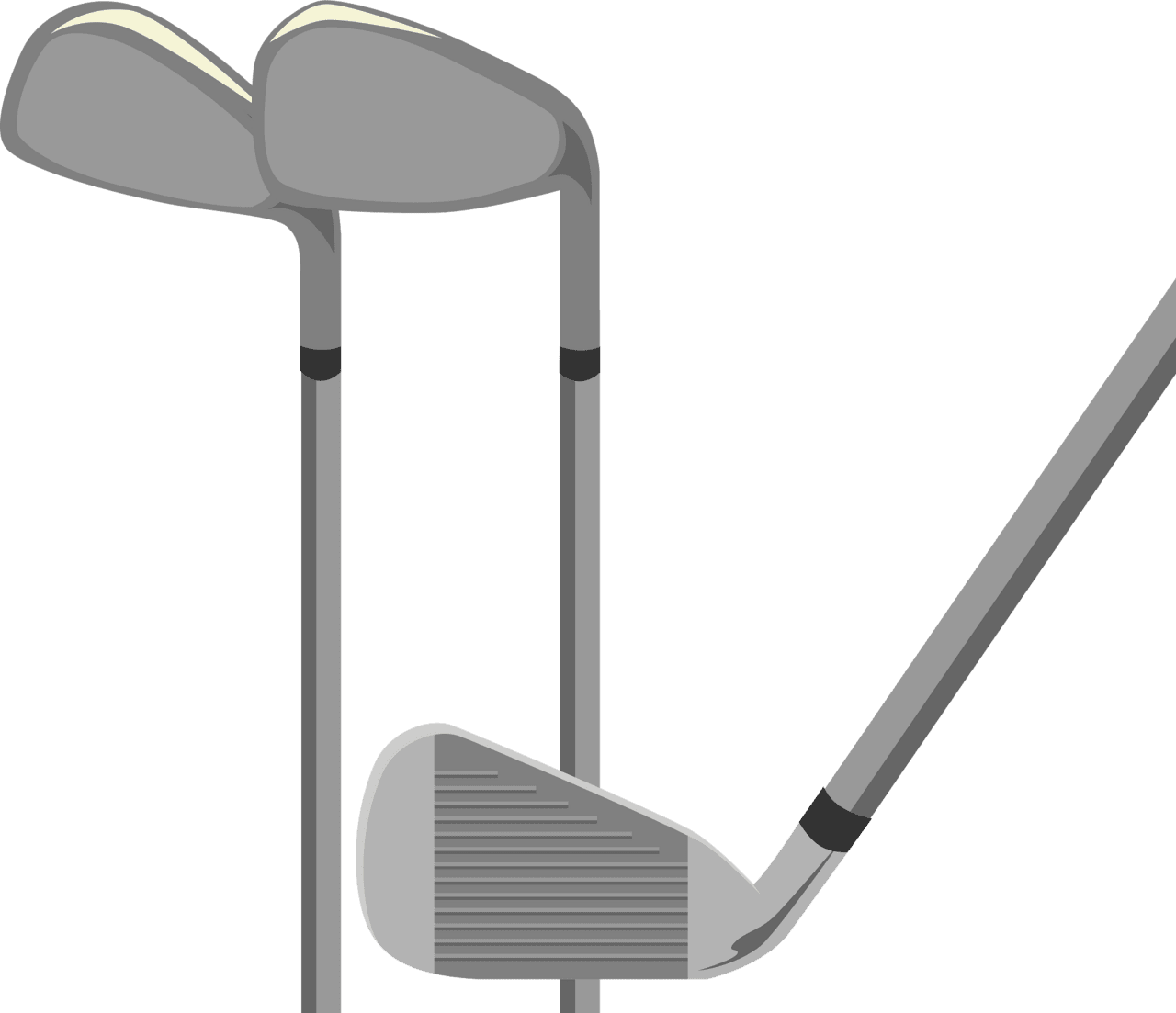 Golf club vector clipart images 7