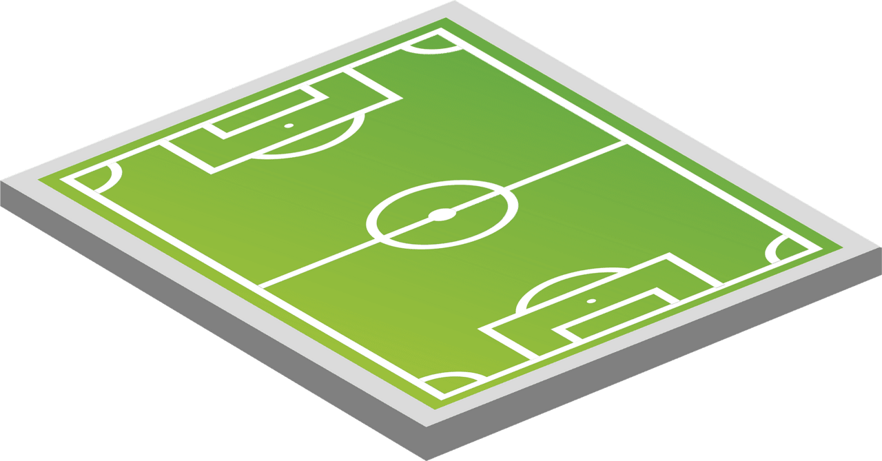 Football field soccer vector clipart images 3