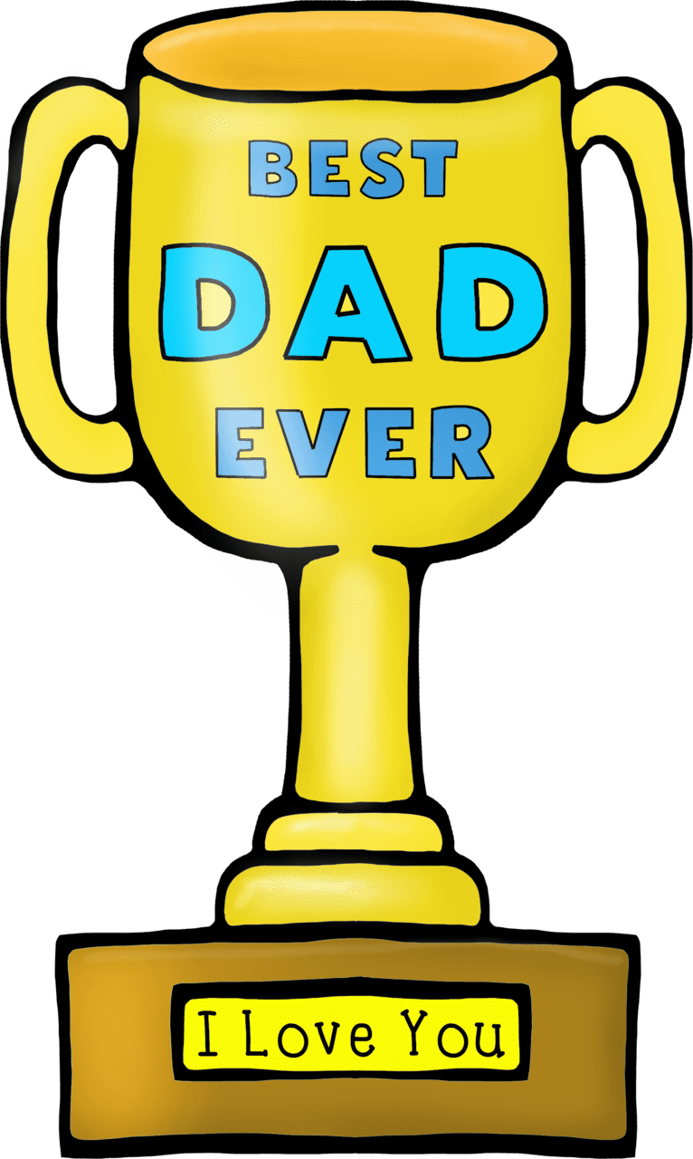 Happy fathers day pin page clipart background