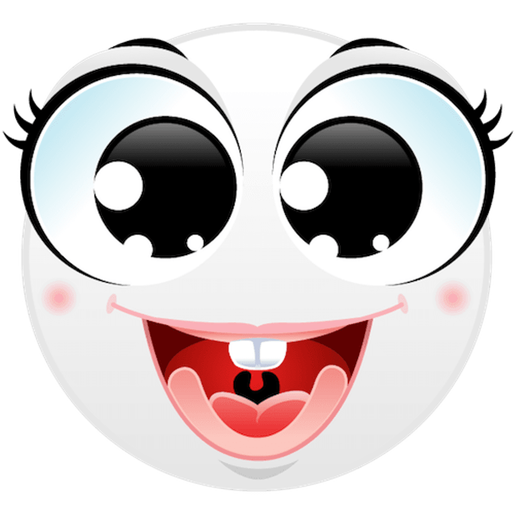 Laughing page clipart logo