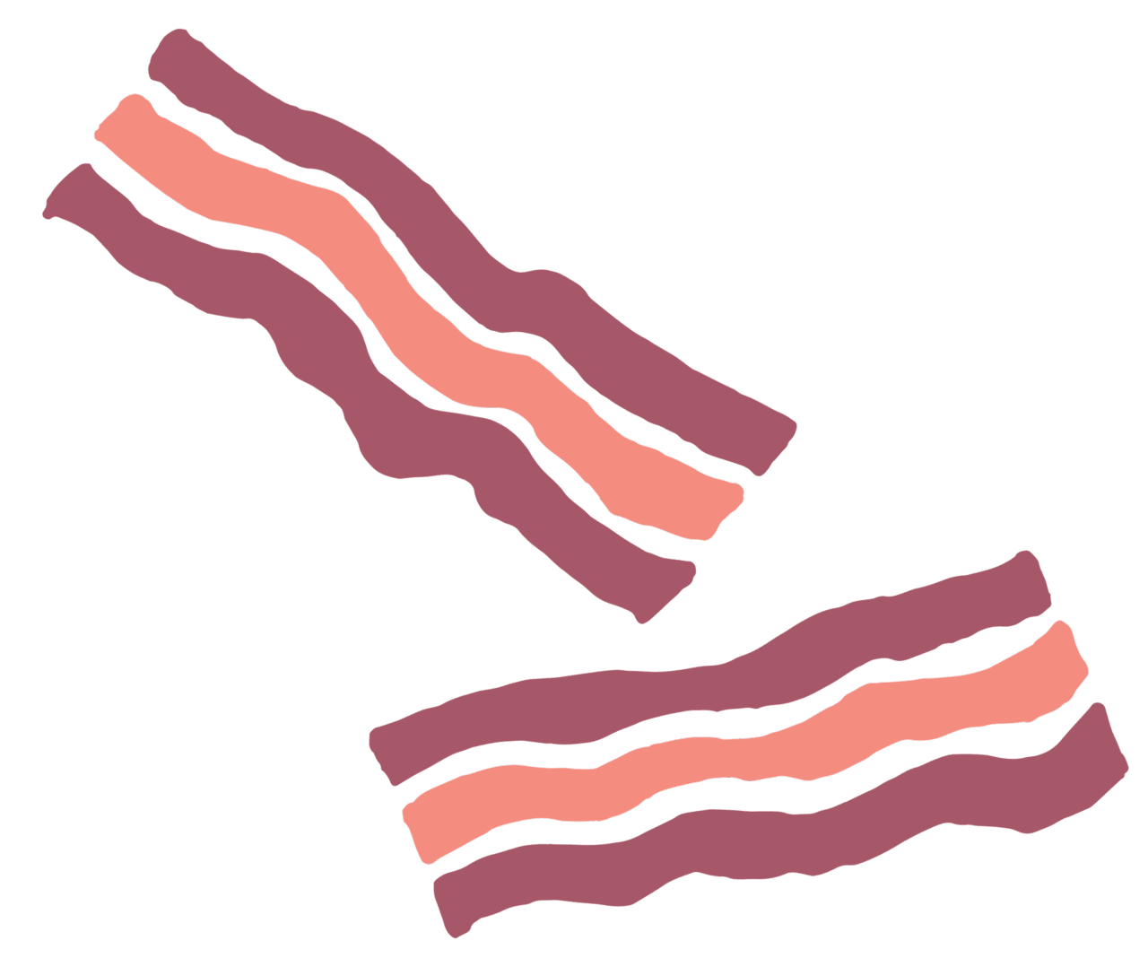 Bacon pages australian cuisine clipart vector