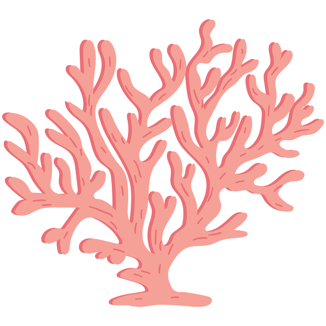 Coral pin page clipart picture