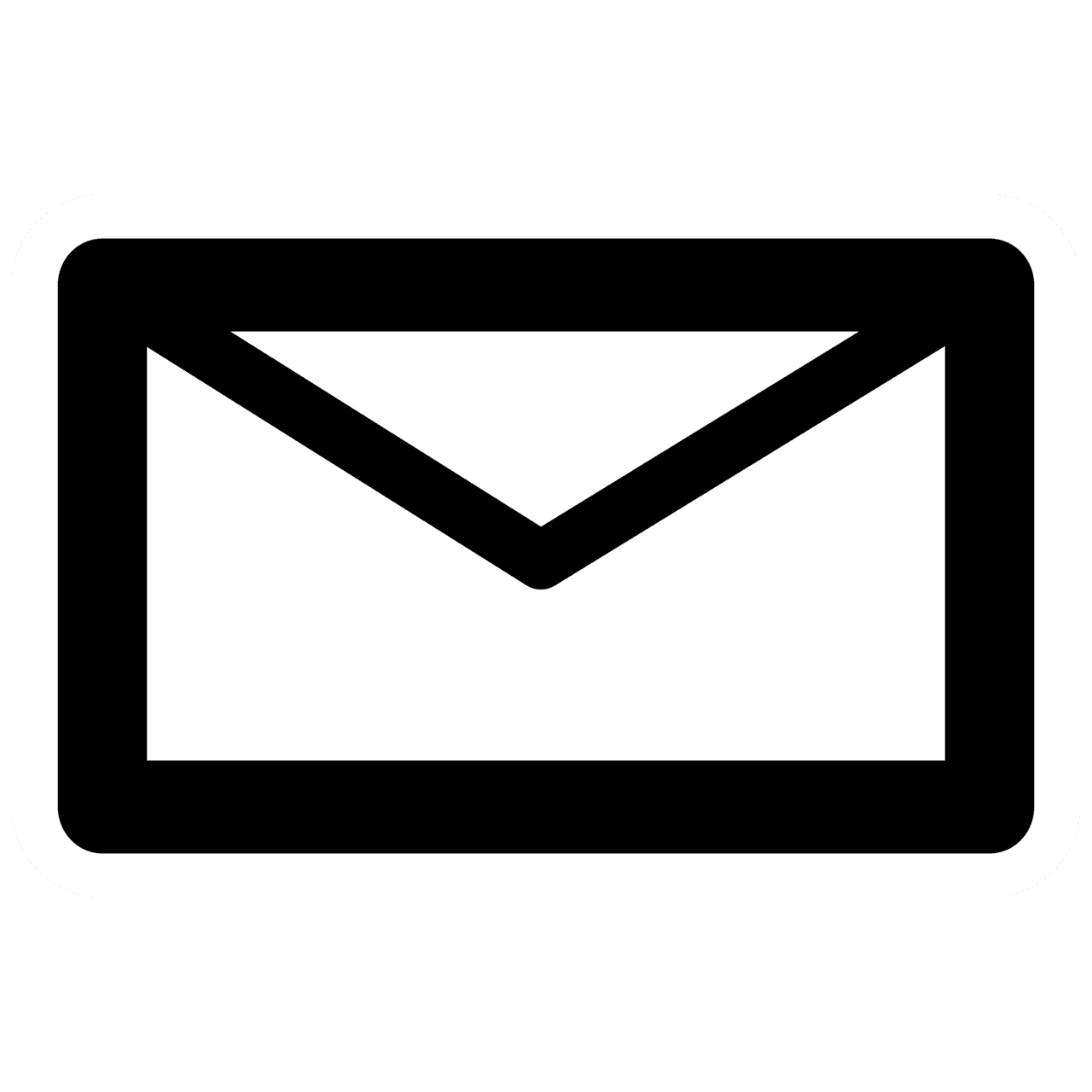 Mail black and white images clipart