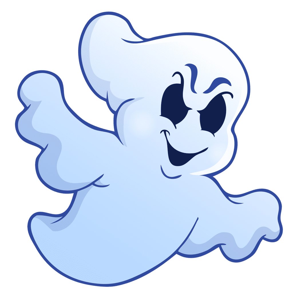 Cute ghost image for clipart 2