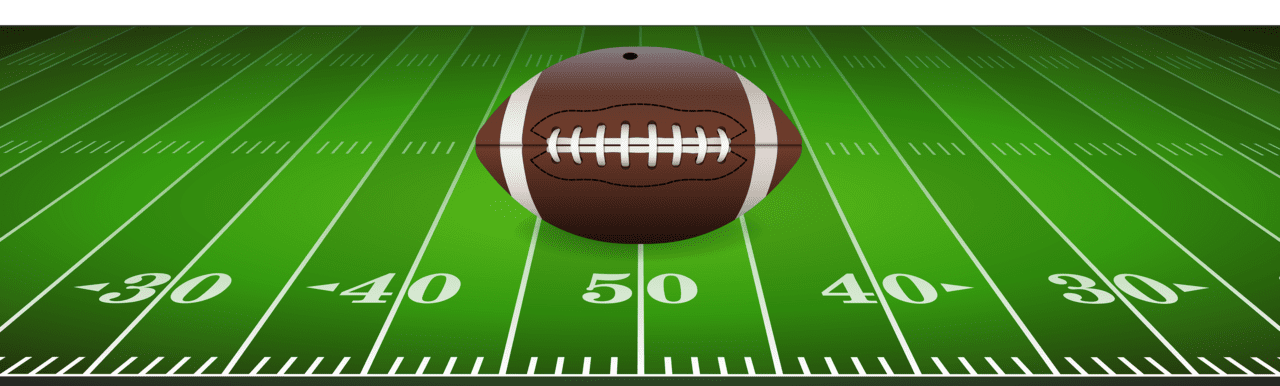 Football field american clipart image