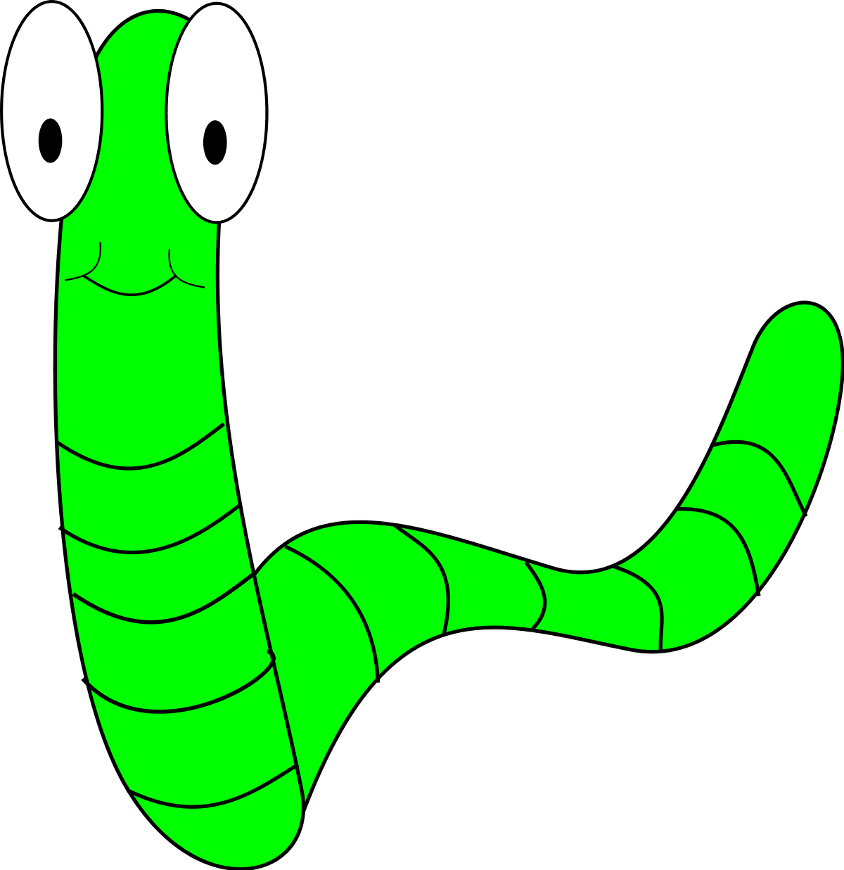 Worm grub clipart background