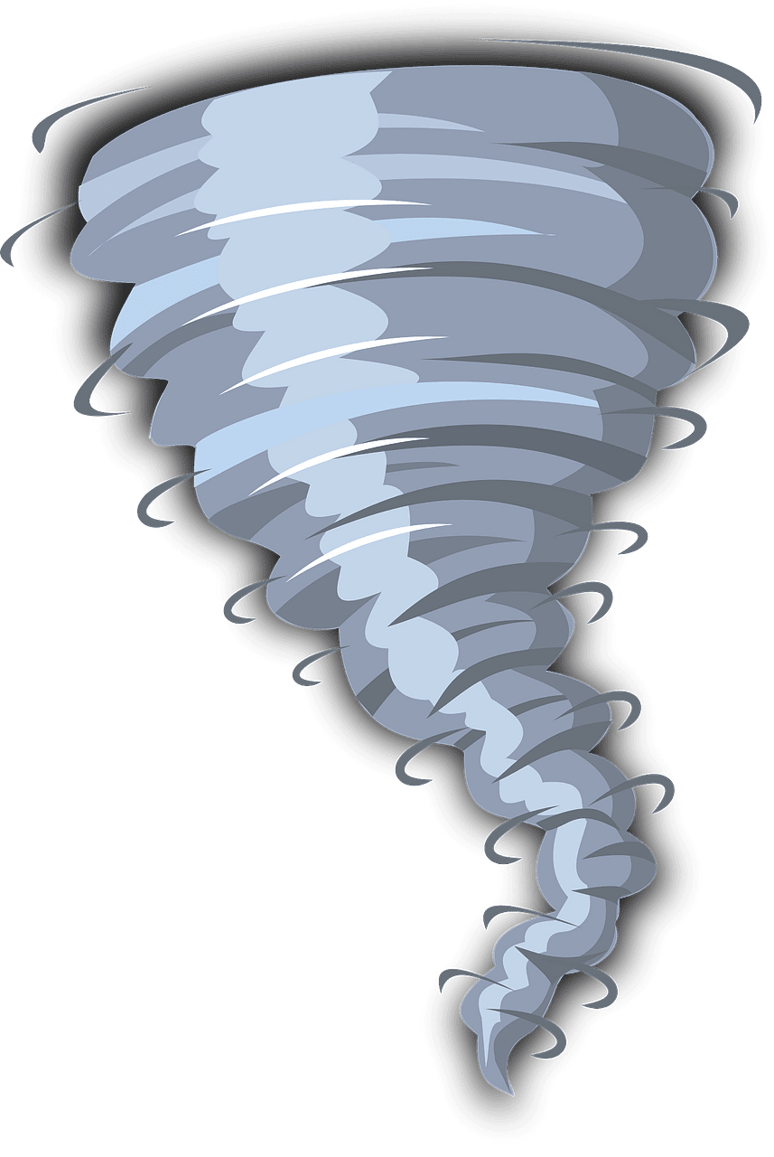 Hurricane tornado vector clipart images