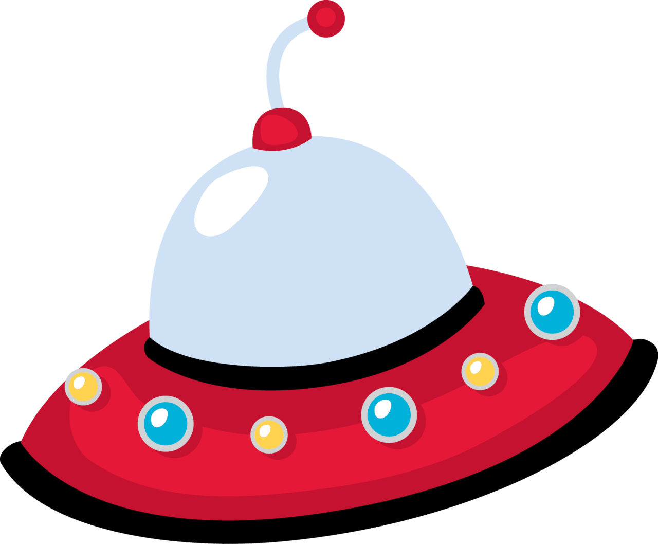 Ufo pin page clipart clip art