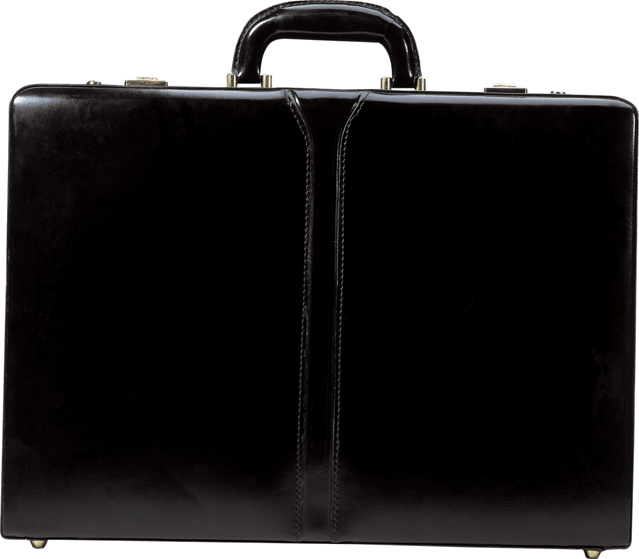 Leather suitcase clipart picture