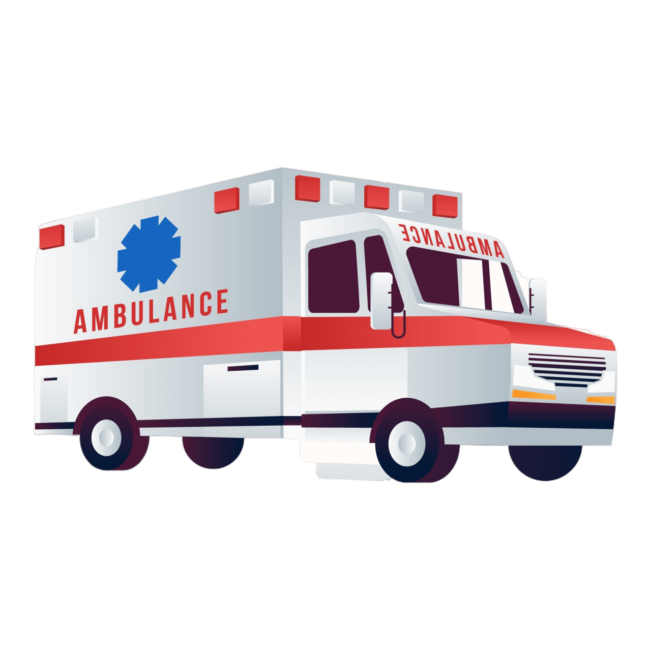 Muskan ambulance service clipart logo