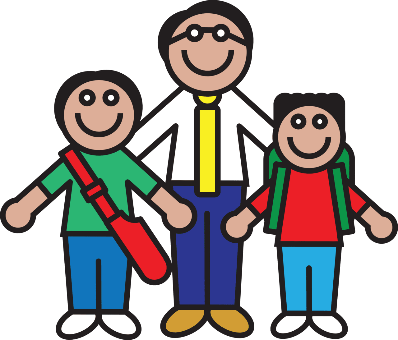 Happy fathers day father images clipart