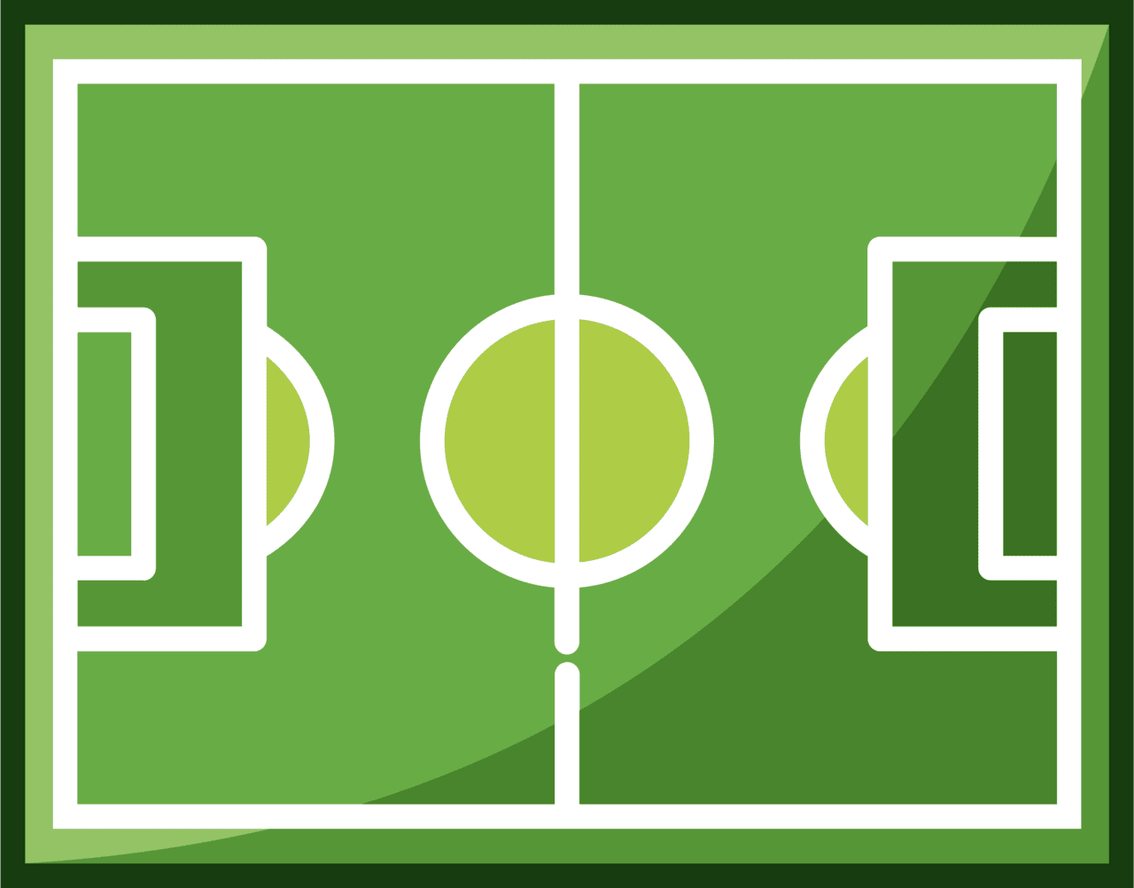 Football field vector clipart images 2