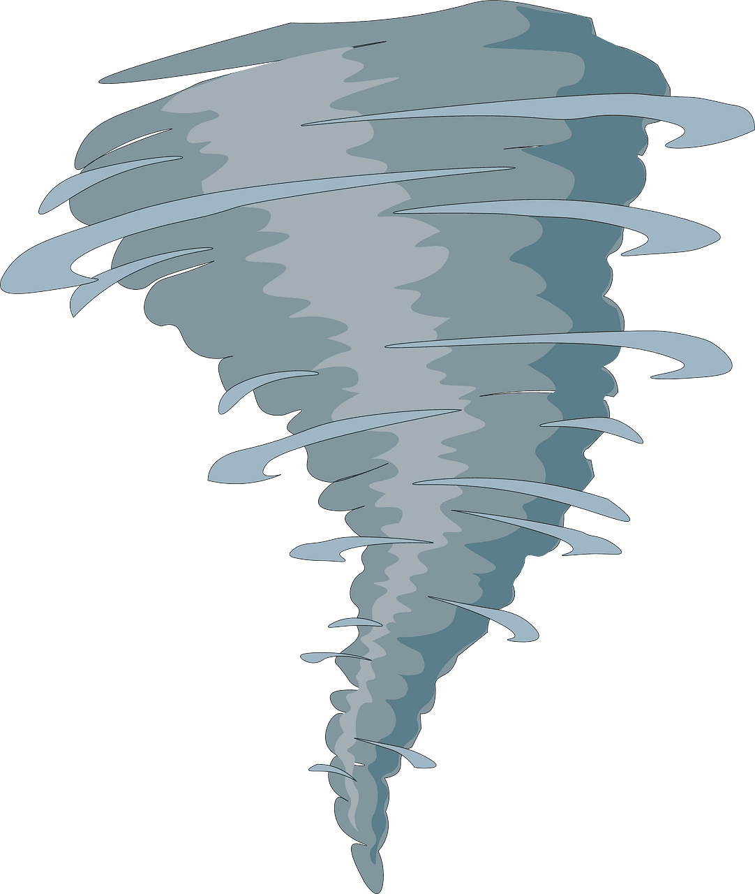 Tornado hurricane vector clipart images