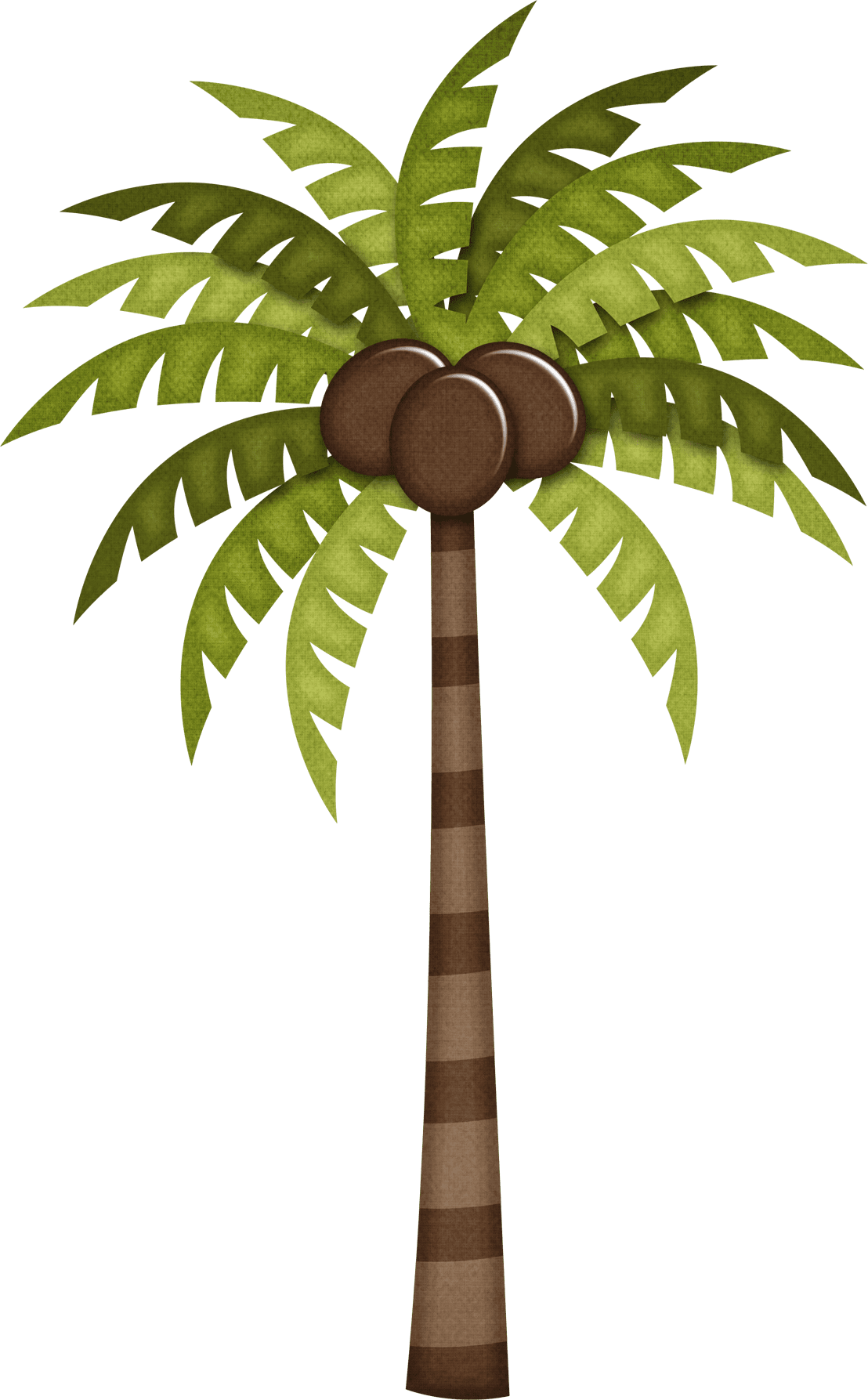 Coconut pin page clipart logo