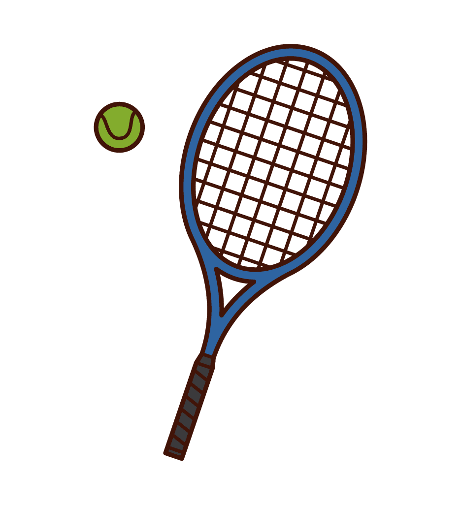 Of tennis racket clipart free