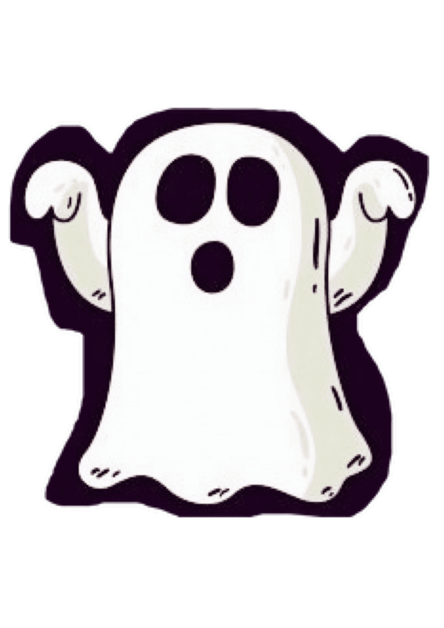 Cute ghost ashley halloween clipart picture