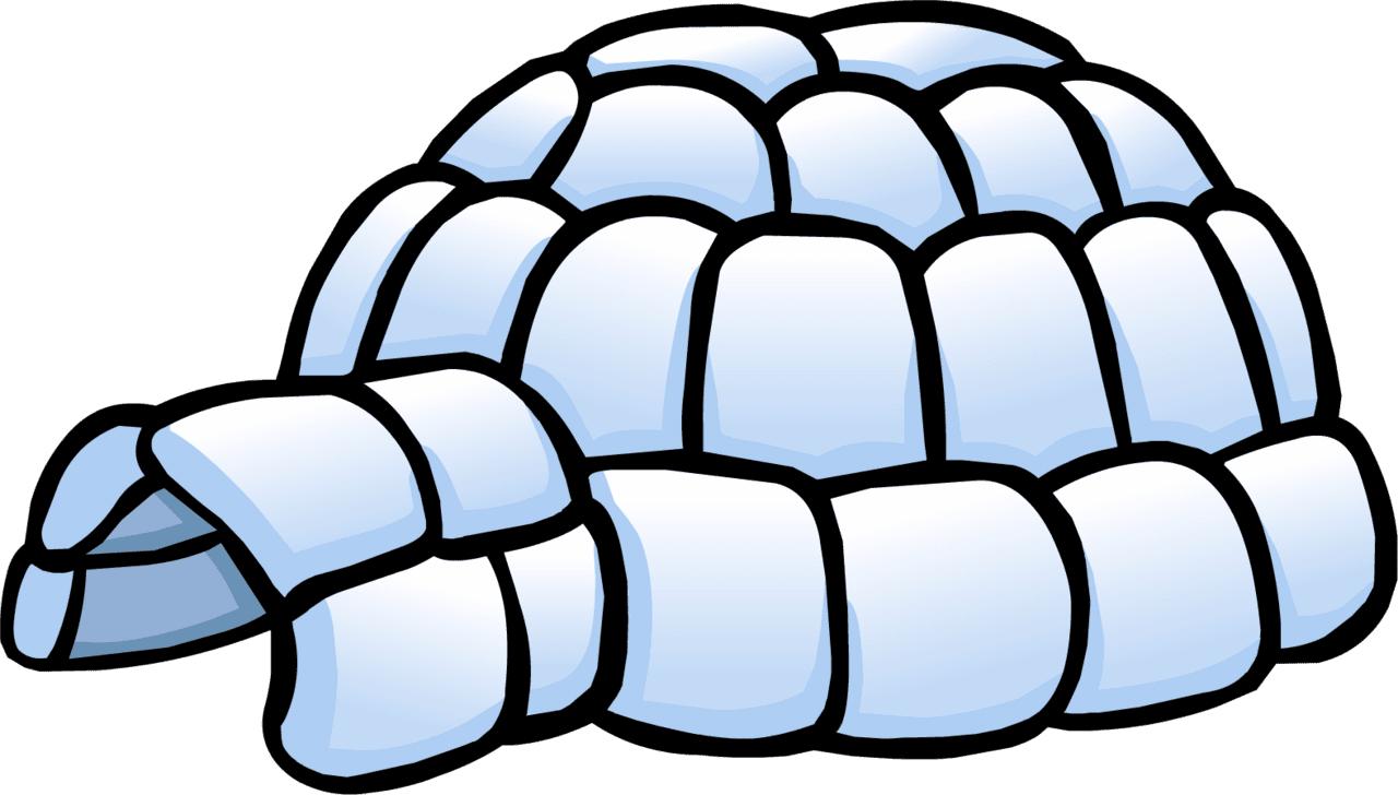 Igloo image size clipart
