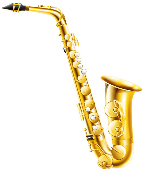 Trumpet saxophone clipart photo