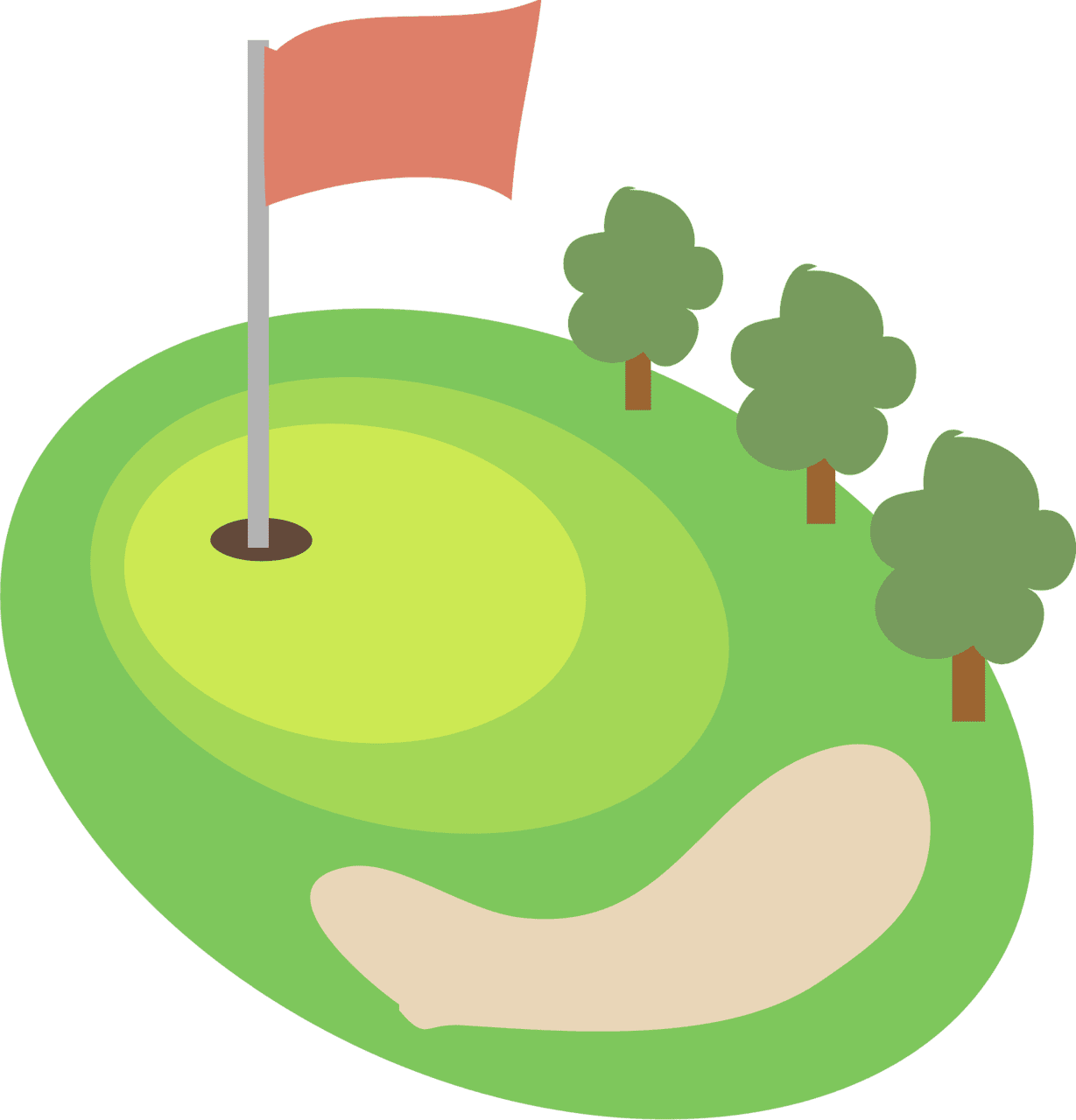 Golf club vector graphics clip art clipart