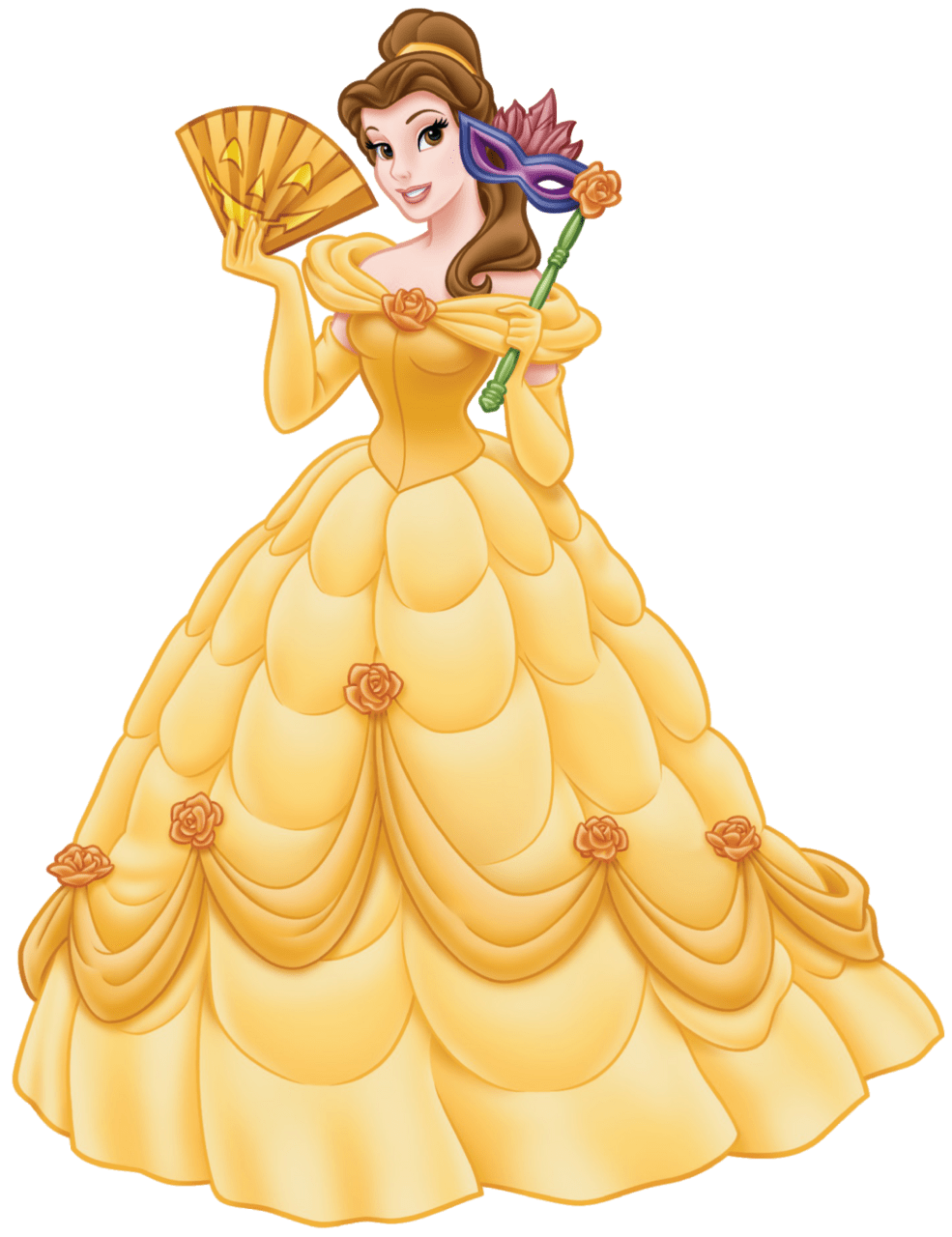 Dress belle clipart free