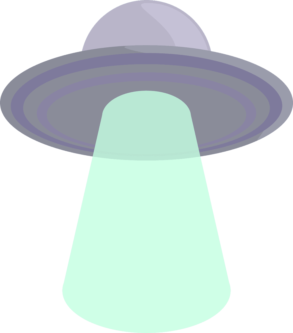 Ufo alien spaceship vector graphic clipart