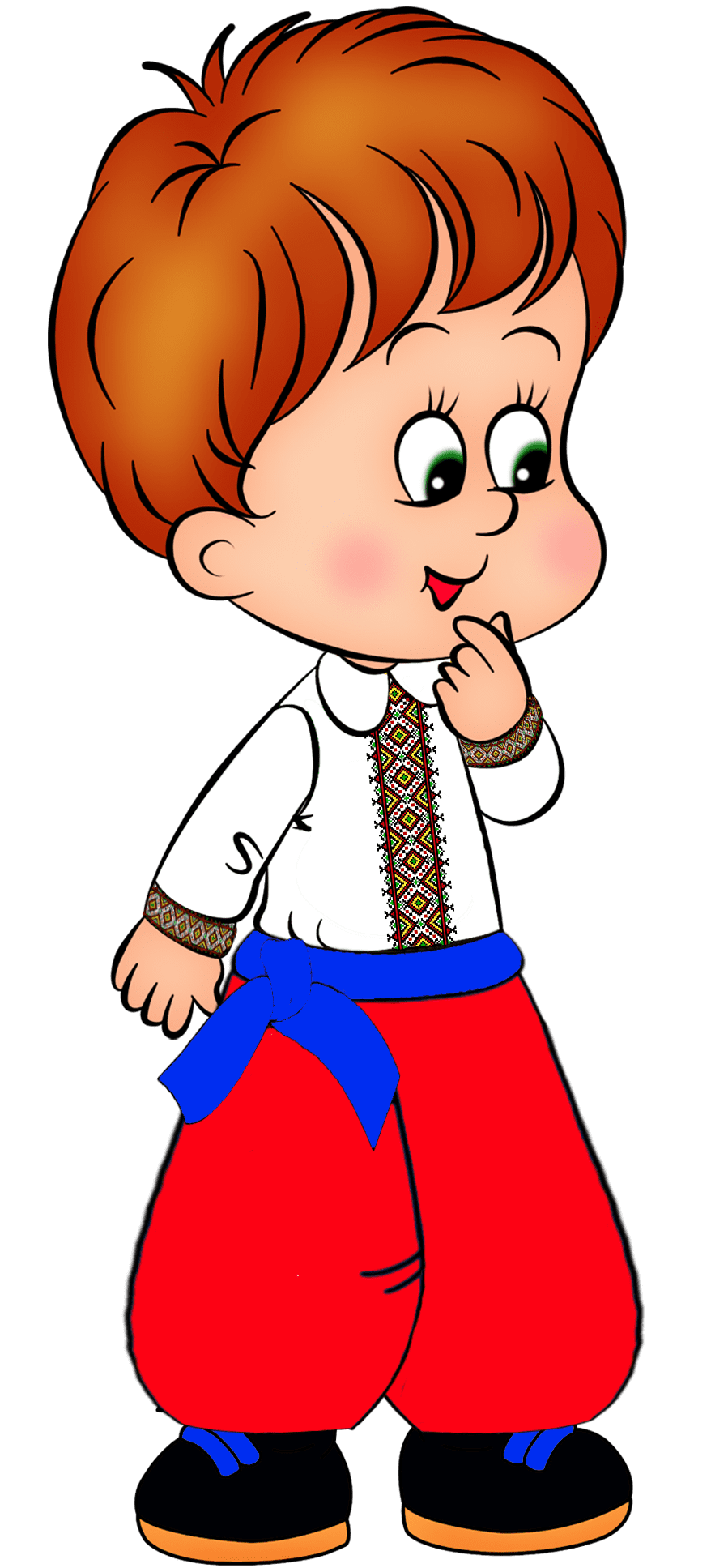 Clothing pin page clipart image