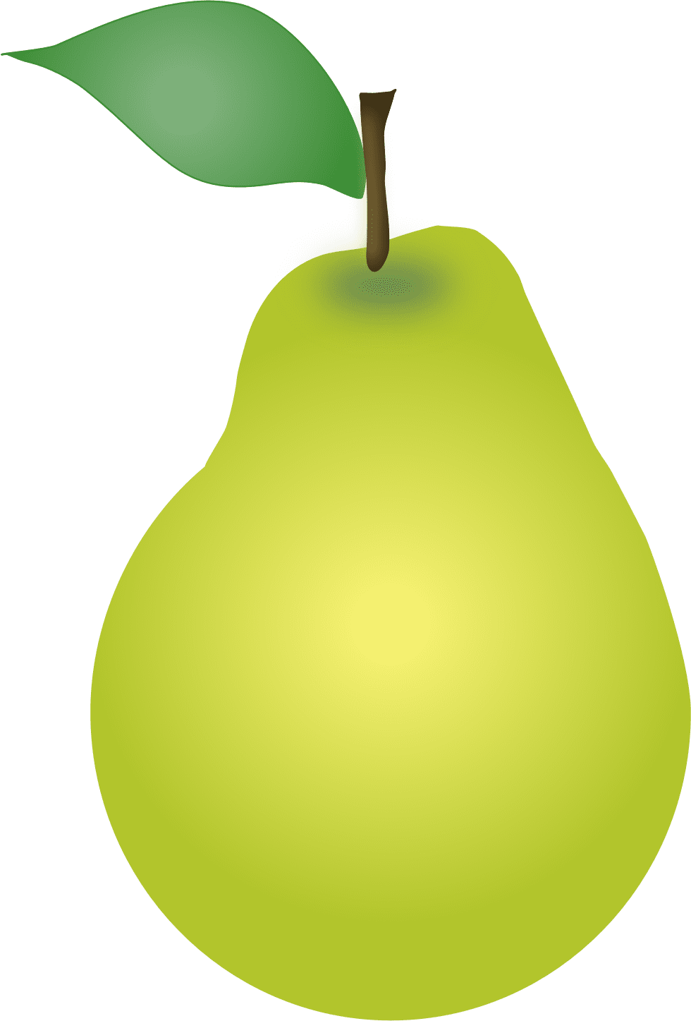 Fruits pear clipart free