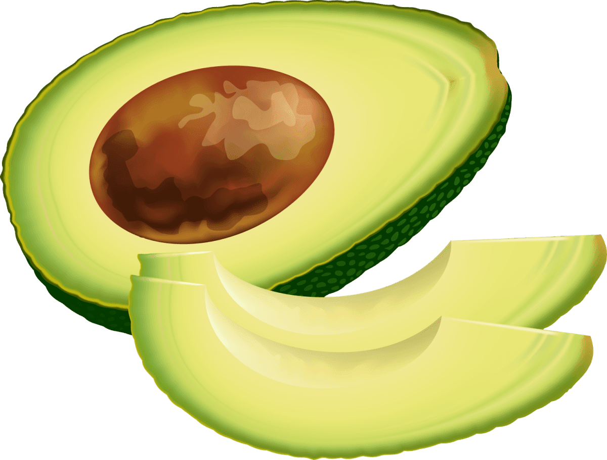 Keep avocado from turning brown clipart photo