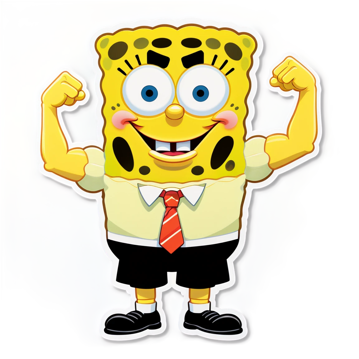 Spongebob stickers ai stickr clipart photo