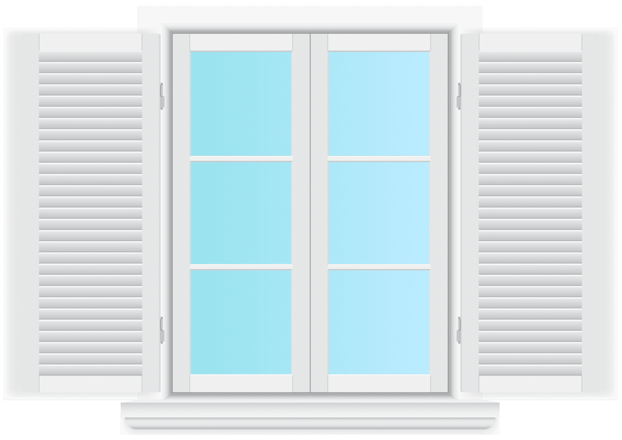 Window with shutters clipart best image