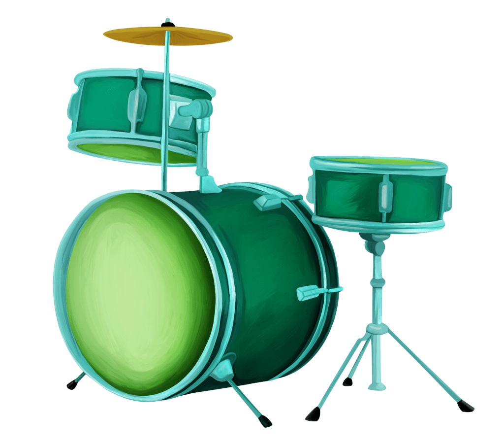 Drum pin page clipart clip art