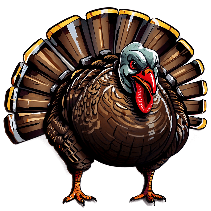 Cute turkey clipart photo