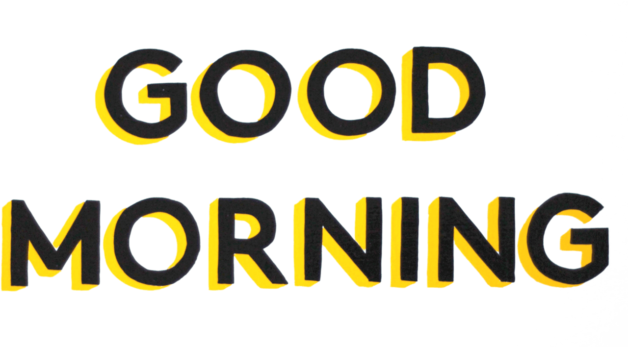 Good morning image size clipart 8