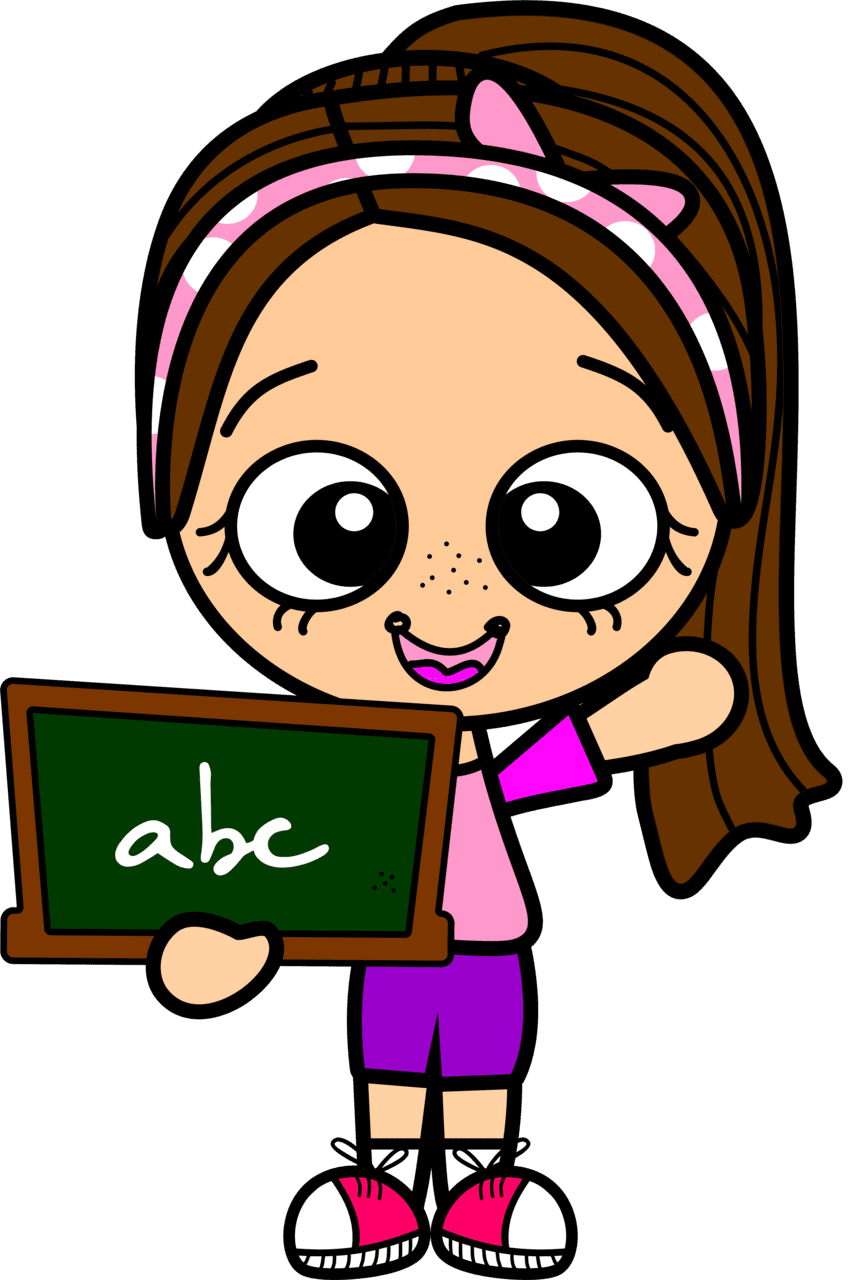 Student pin page clipart image