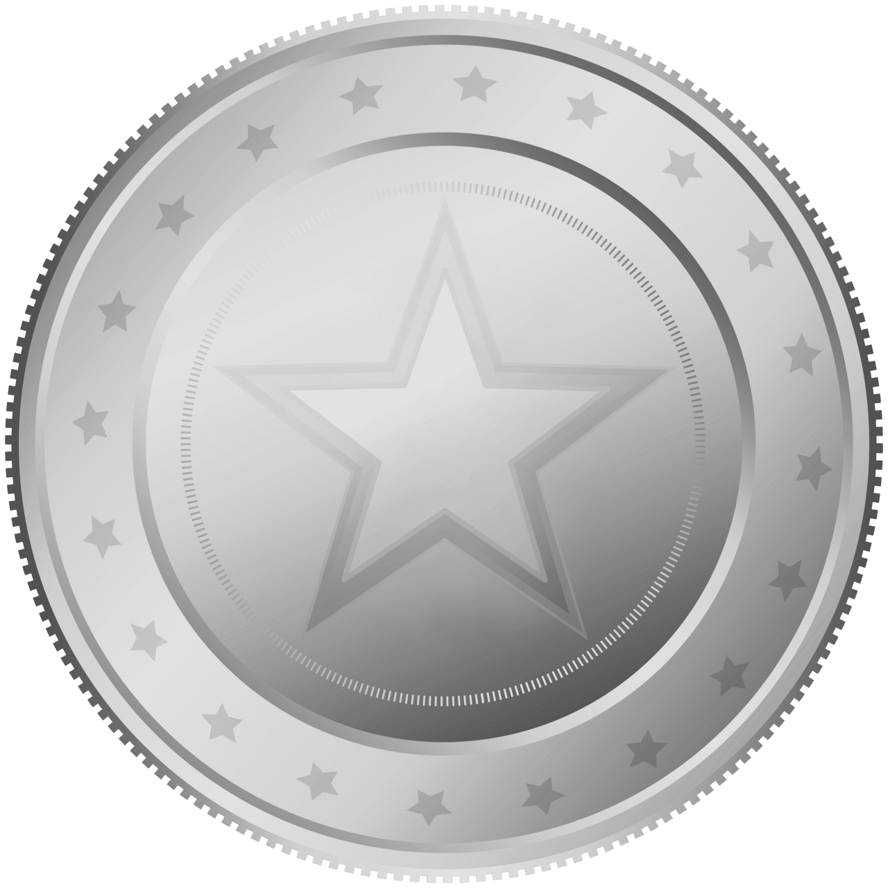 Silver coin clipart high quality images and