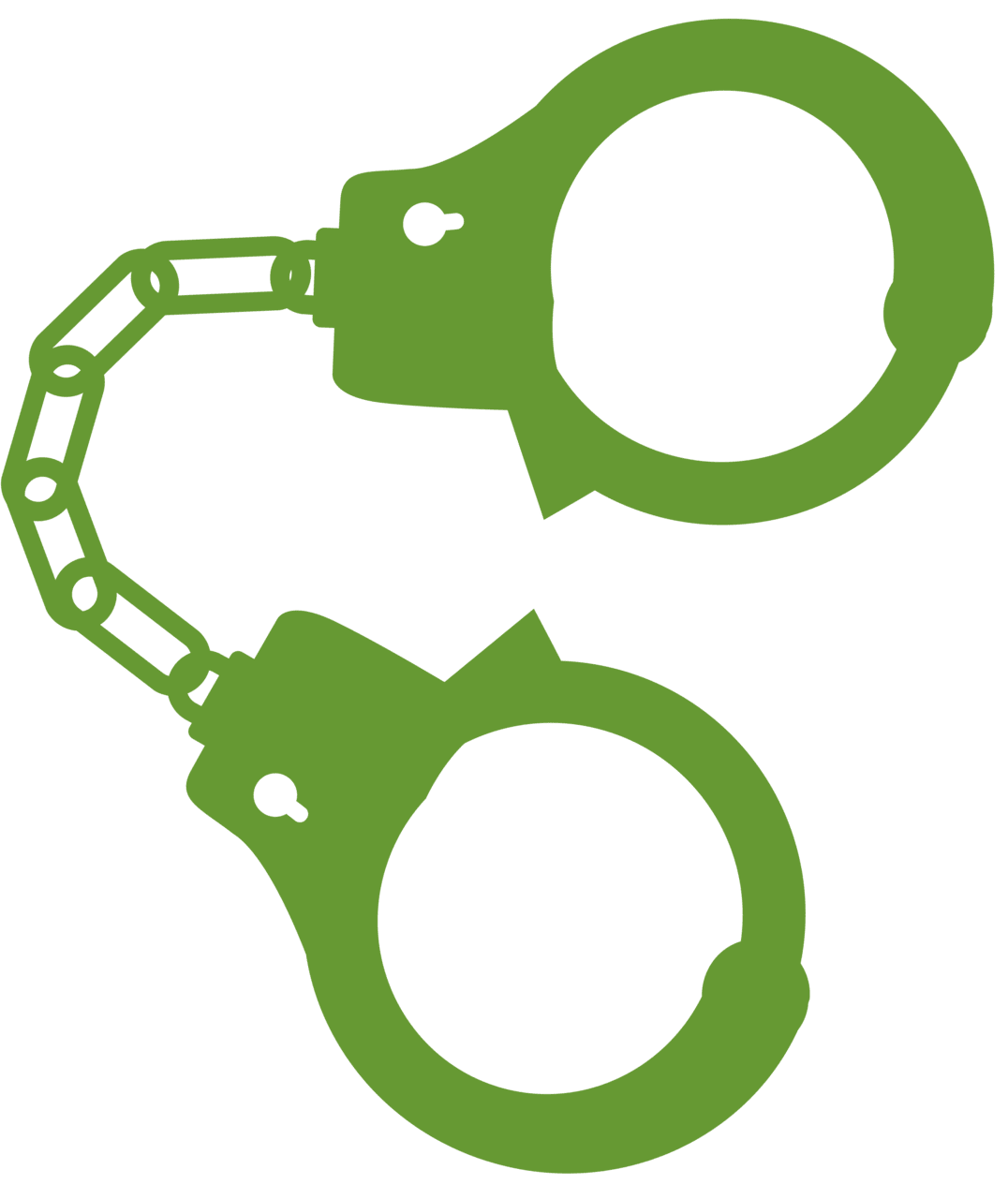 Handcuffs vector clipart