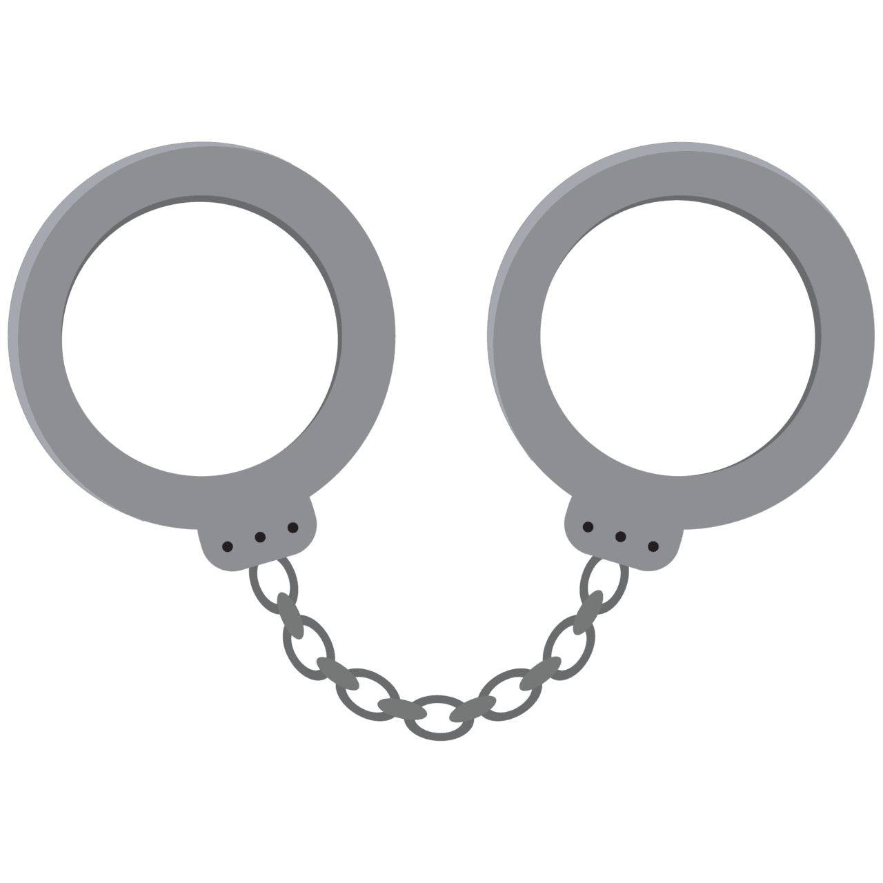 Handcuffs pin page clipart picture