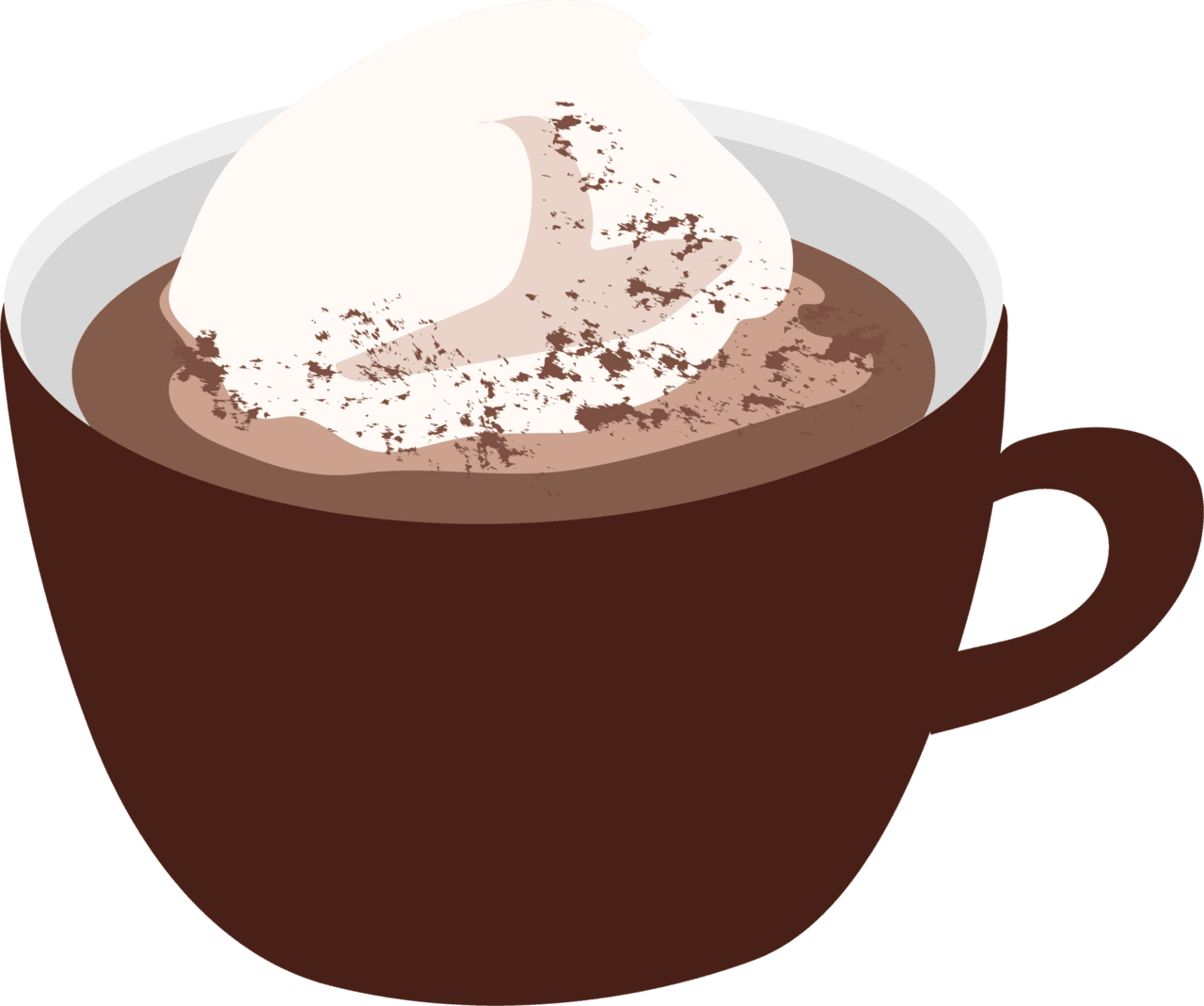 Hot cocoa chocolate images clipart