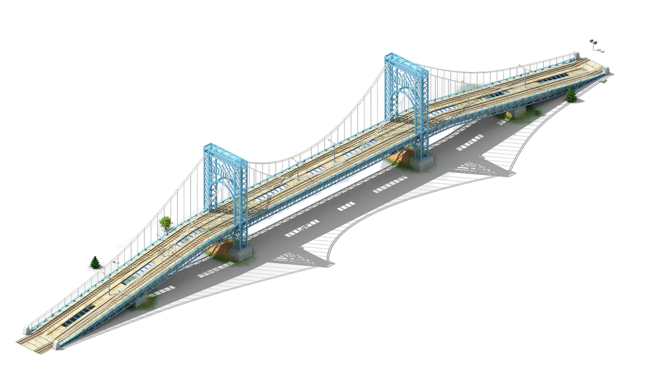 Hudson bridge clipart picture