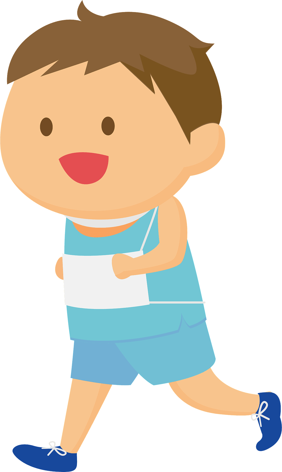 Runner marathon running vector clipart images