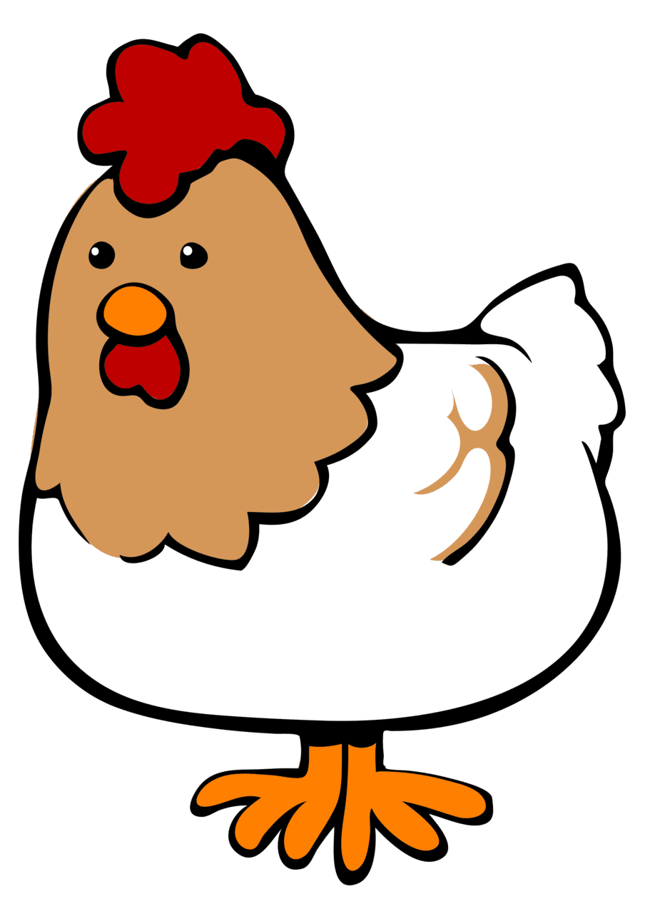 Chicken cartoon image clipart library