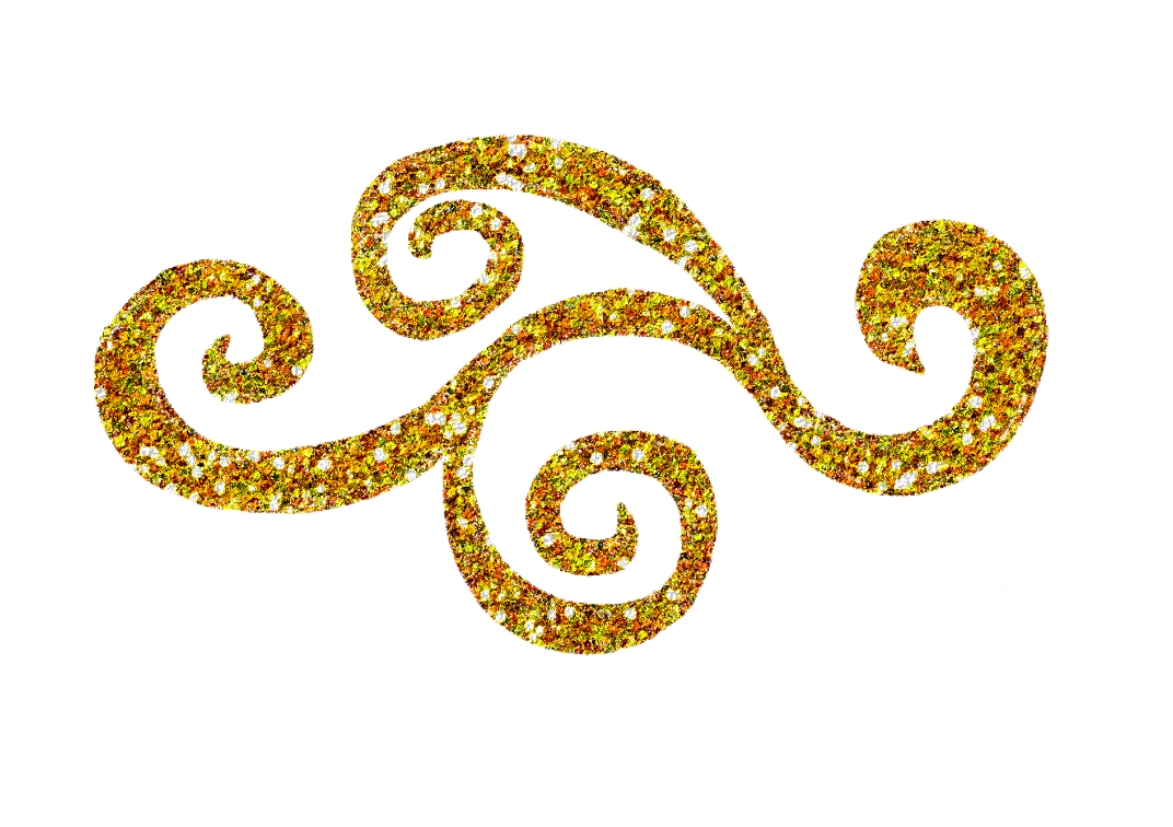 Sparkle glitter swirl images clipart