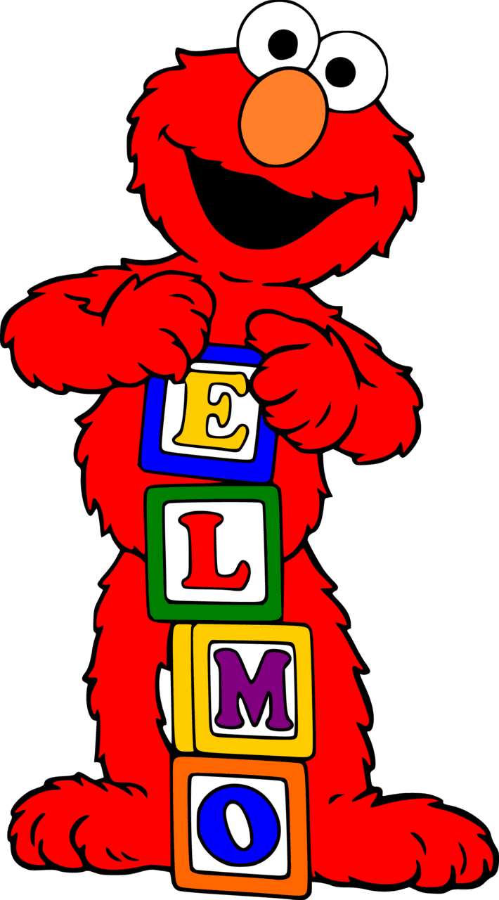 Elmo sesame street cookie monst inspire uplift clipart photo