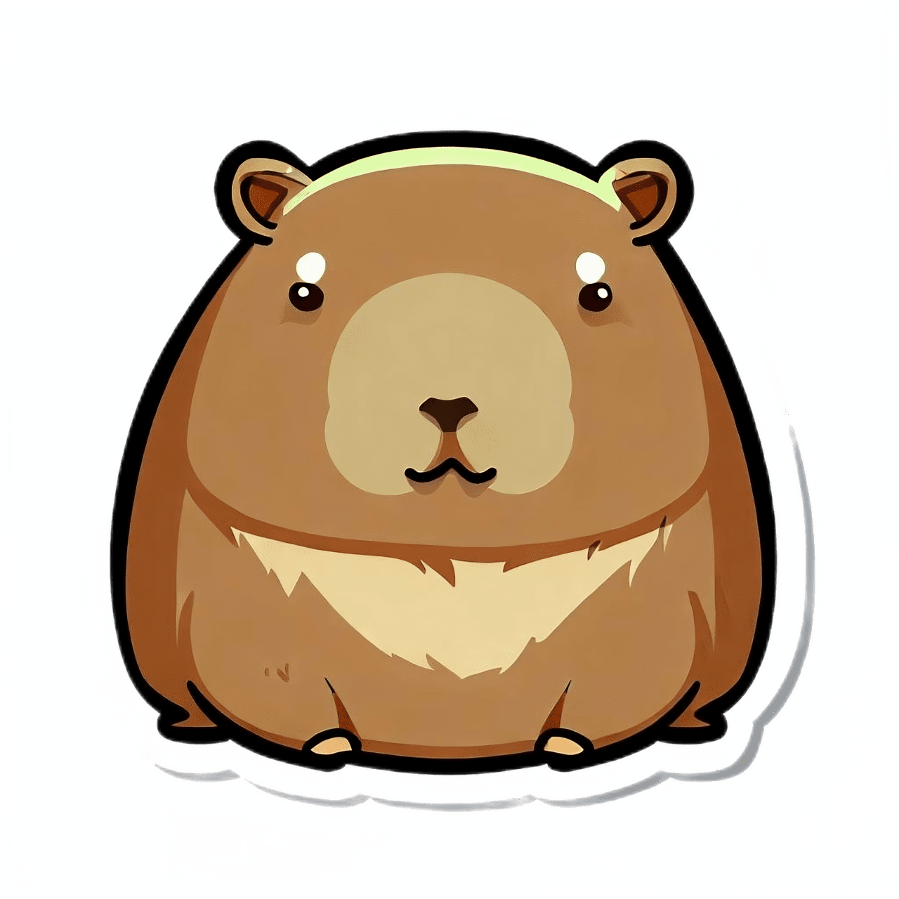 Groundhog the ultimate collection of adorable capybara ts and accessories clipart free