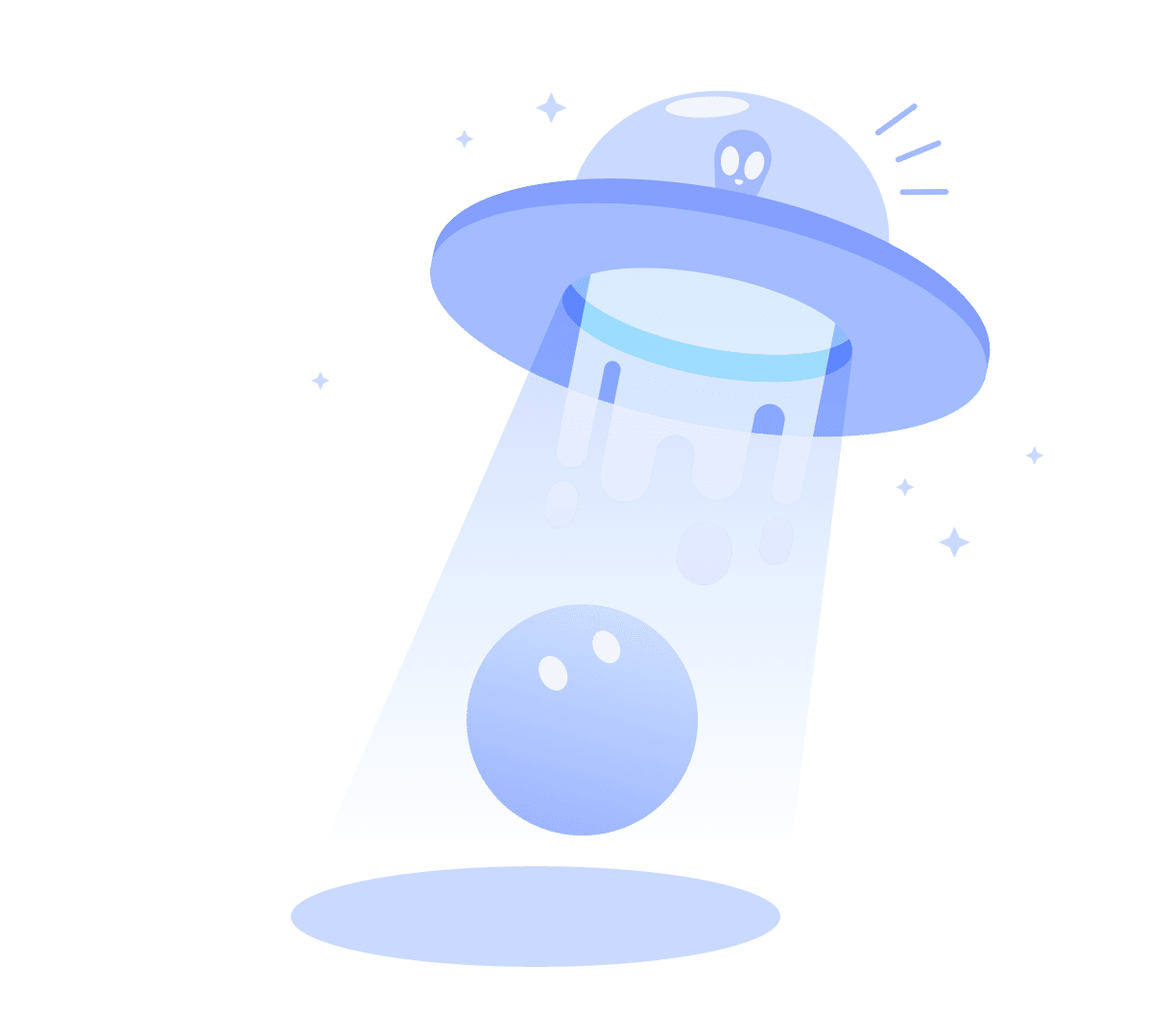 Ufo ai clipart transparent