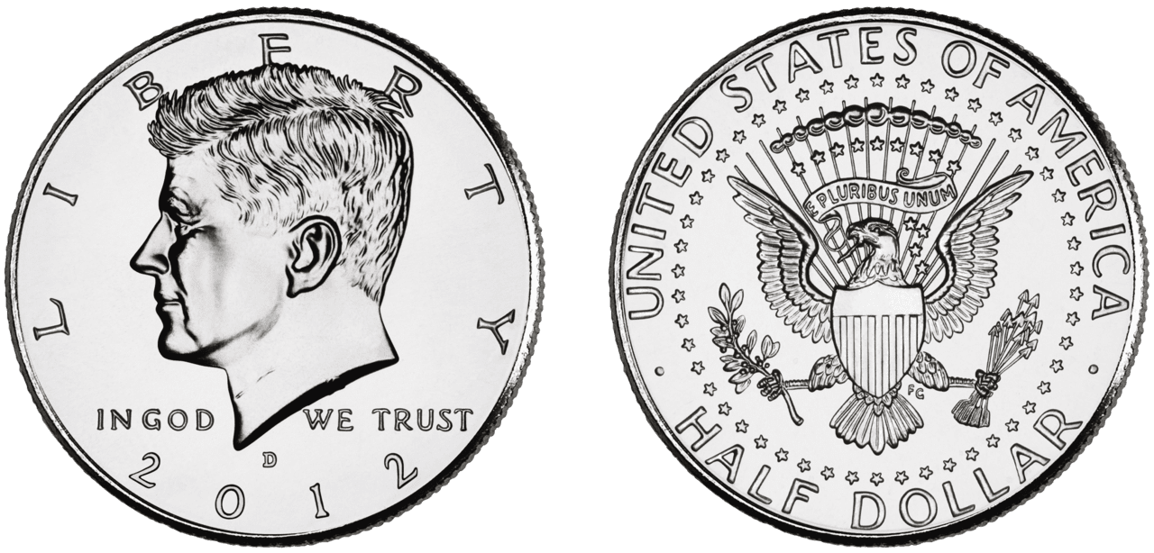 Silver coin clipart photo